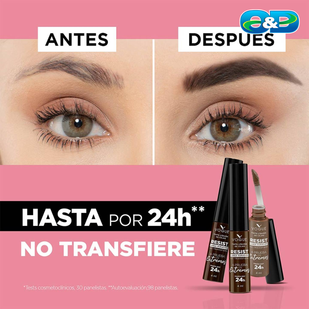 Tinta De Cejas Resist VOGUE x 4ml