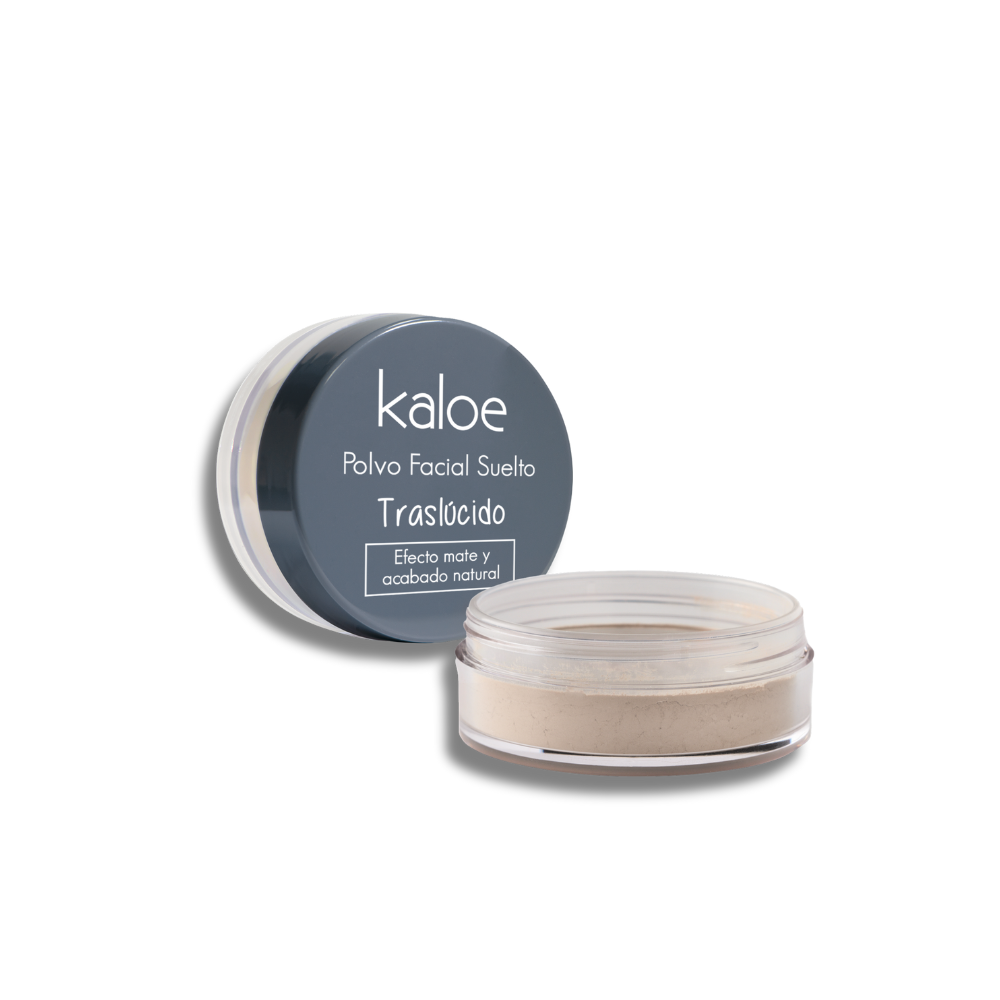 Polvo Facial Suelto Traslúcido KALOE x 12gr